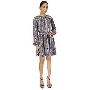 Michael Kors above knee snake print cocktail dress Size Petite XS NWT